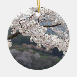 Japan Kumamoto Cherry Blossom Keramikornament