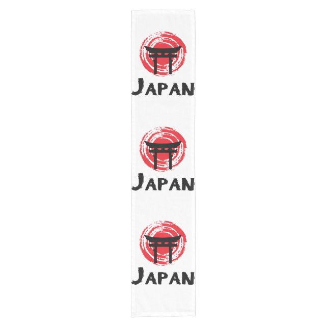 Japan Kurzer Tischläufer (Vorderseite)