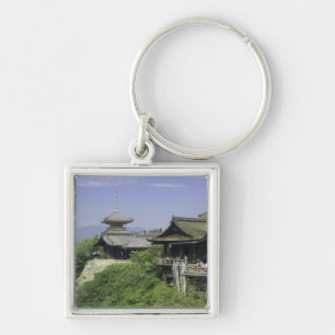 Japan, Kyoto, Der Blick vom Kiyomizu-Tempel Schlüsselanhänger