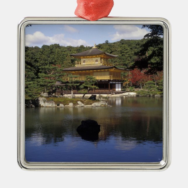 Japan, Kyoto, Goldener Pavillon, Zen-Tempel Ornament Aus Metall (Vorne)
