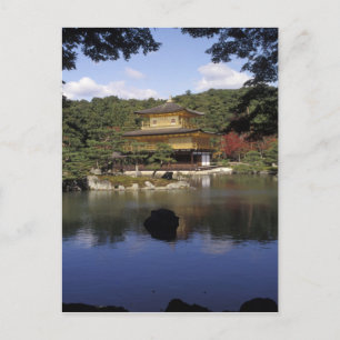 Japan, Kyoto, Goldener Pavillon, Zen-Tempel Postkarte
