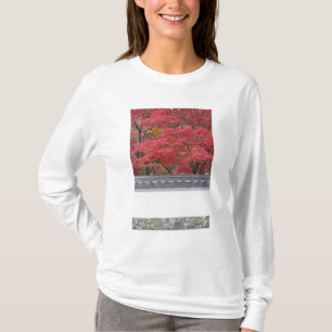 Japan, Kyoto, Herbstfarbe beim Eikando-Tempel T-Shirt