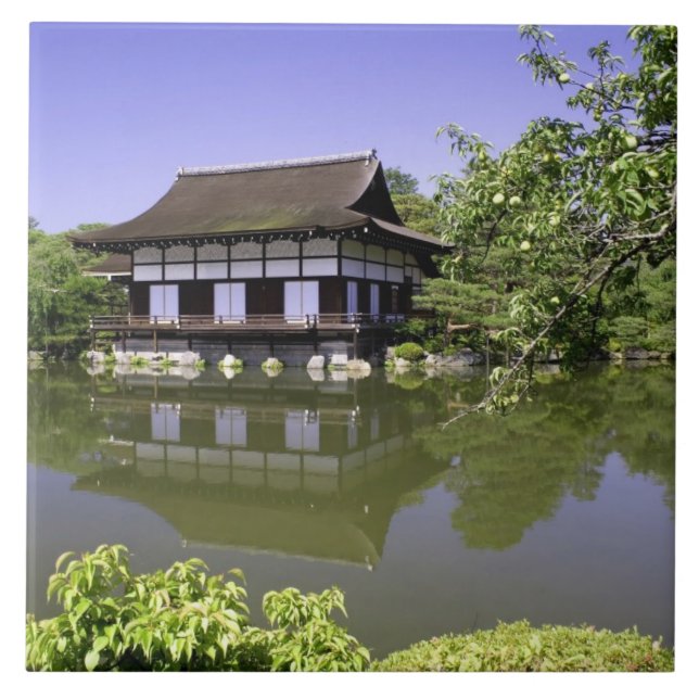 Japan, Kyoto, Japanischer Garten Heian Shrine Fliese (Vorderseite)