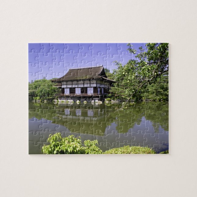 Japan, Kyoto, Japanischer Garten Heian Shrine Puzzle (Horizontal)