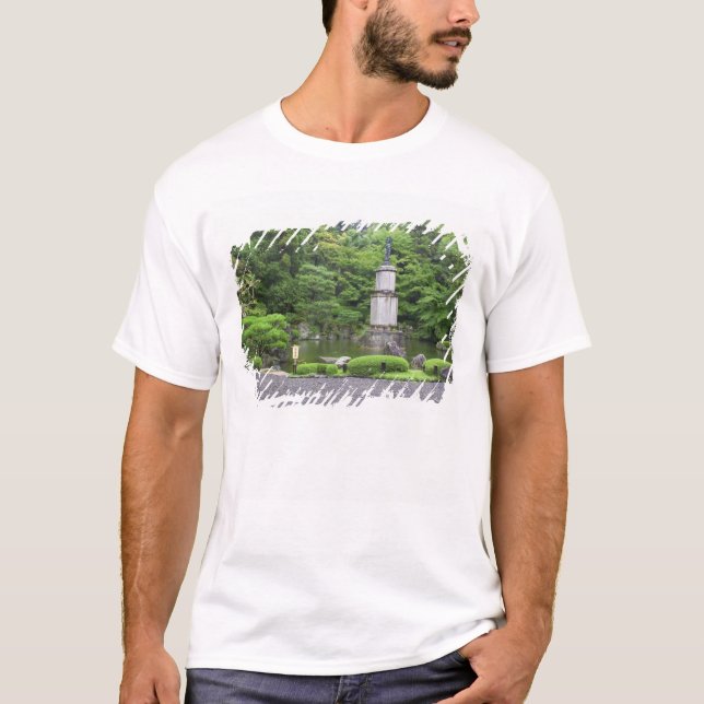 Japan, Kyoto, Scilent Stone Garden T-Shirt (Vorderseite)