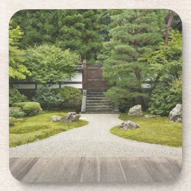 Japan, Kyoto, Sennyuji Tempelgarten Untersetzer (Vorderseite)