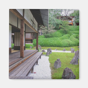 Japan, Kyoto. Steingarten in Stille Magnet