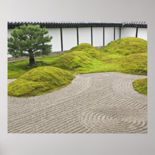 Japan, Kyoto, Tofukuji-Tempel, Landschaftsgarten Poster