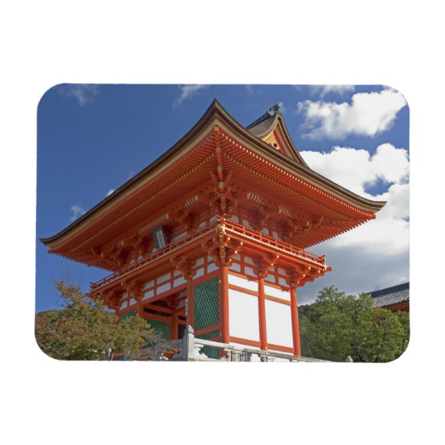 Japan, Kyōto, Tor zum Tempel Magnet (Horizontal)