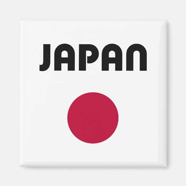 Japan Large Red Dot Light Color Magnet (Vorne)