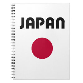 Japan Large Red Dot Light Color Notizblock