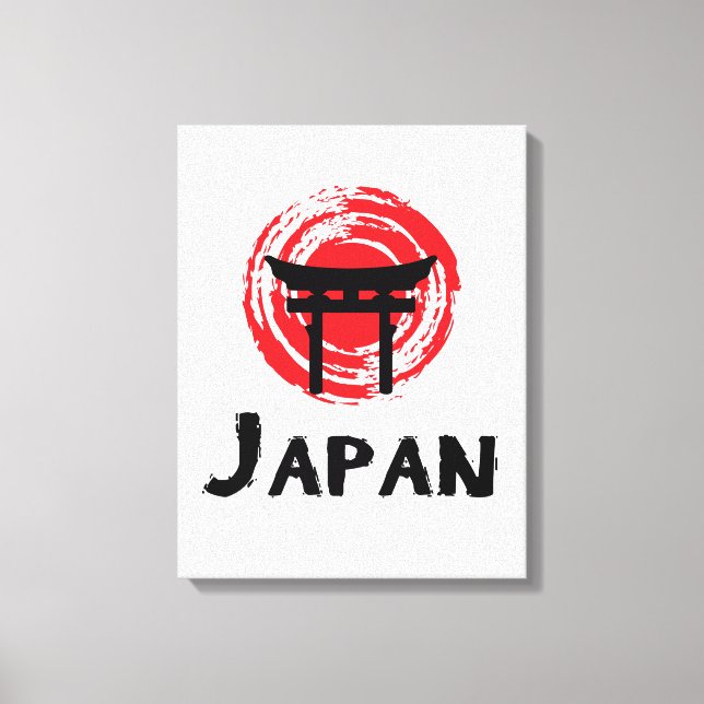 Japan Leinwanddruck (Vorderseite)