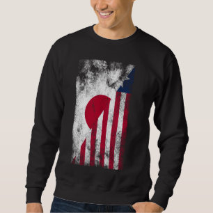 Japan Liberia Flaggen - Japanisch-Liberianisch Sweatshirt