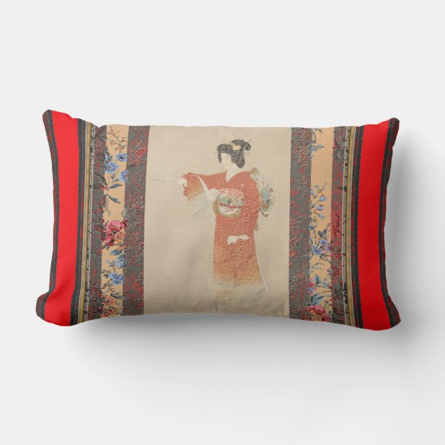 Japan Lumbar Pillow Lendenkissen (Vorderseite)