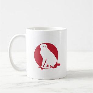 Japan Macaque Japanische Nationale Tierflagge Kaffeetasse