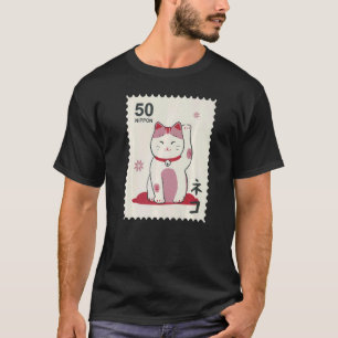 Japan maneki neko Katze Traditionelle japanische G T-Shirt