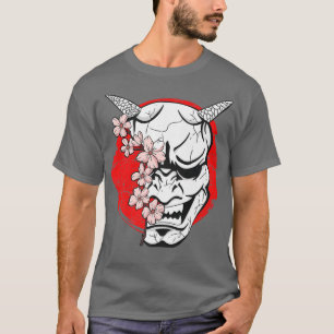 Japan Mask Oni Demon Japanischer Teufel  T-Shirt