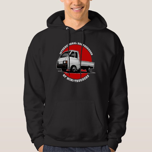 Japan Mini Truck Kei Auto 4wp Off Road Vater LKW M Hoodie (Vorderseite)