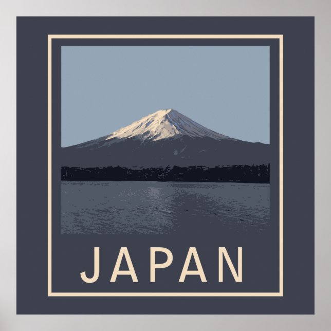 Japan Mount Fuji Poster (Vorne)