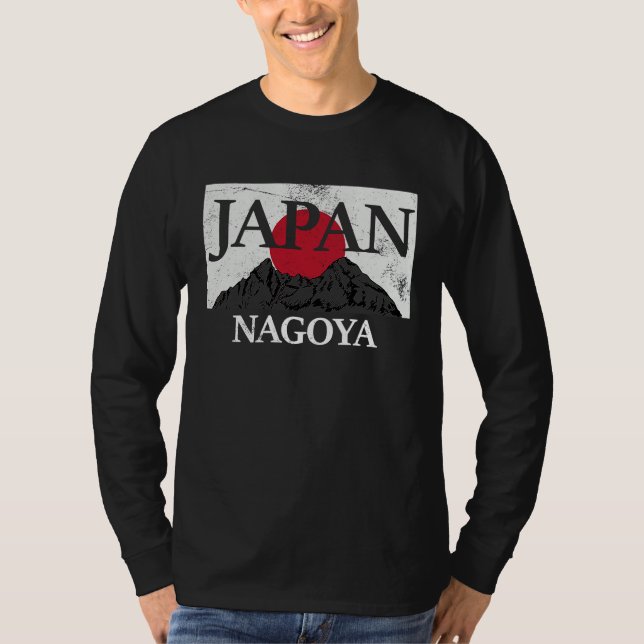 Japan Nagoya Fuji San Flag T-Shirt (Vorderseite)