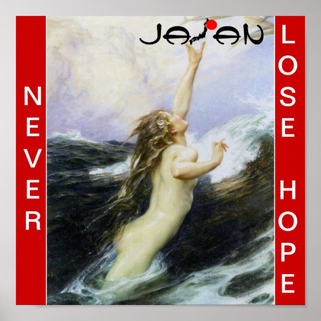 JAPAN NIEMALS DIE HOFFNUNG VERLIEREN POSTER (Vorne)