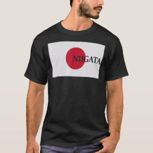Japan Niigata Asien Reiseflagge T-Shirt