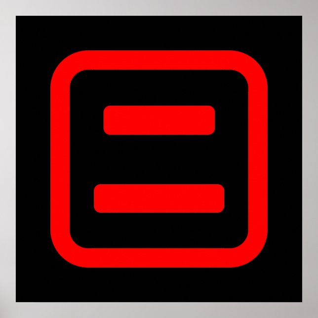 Japan Nummer zwei 二 【Ni】 Kanji Poster (Vorne)