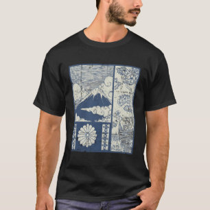 Japan Otaku Japanisch Cherry Sakua Blossom Fuji T-Shirt