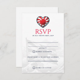 Japan Paar RSVP Karte