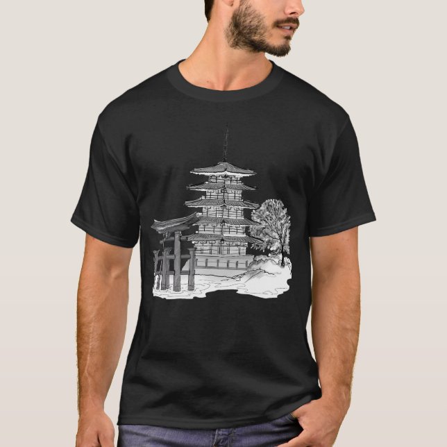 Japan-Pavillon-Epcot T-Shirt (Vorderseite)