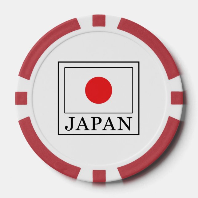 Japan Pokerchips (Vorderseite)