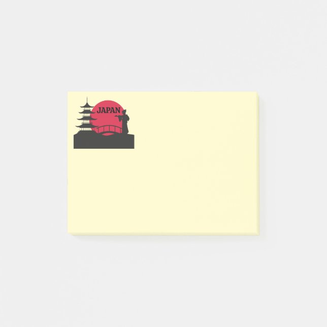 Japan Post-it-Notizen Post-it Klebezettel (Vorderseite)