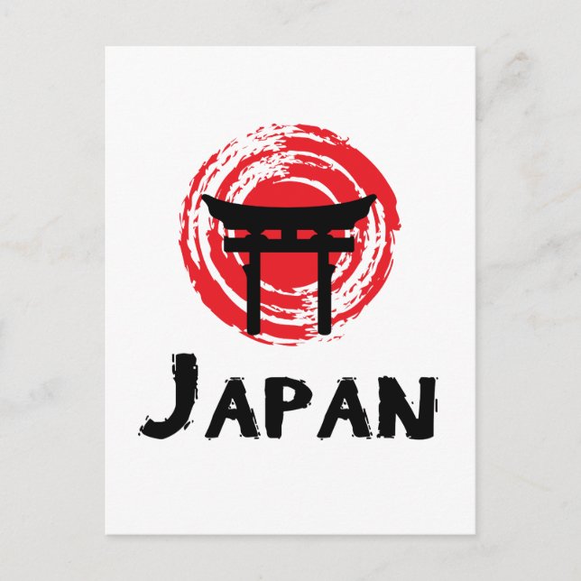 Japan Postkarte (Vorderseite)