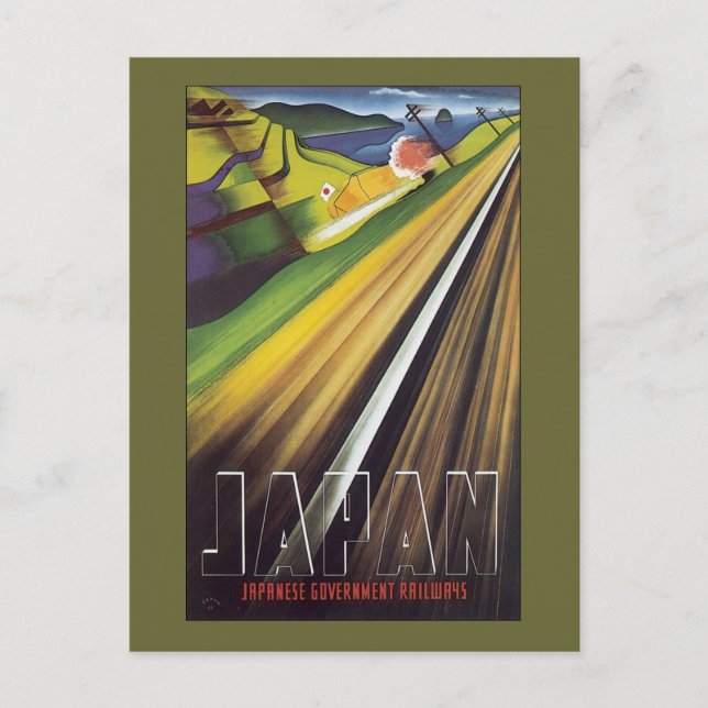 Japan Postkarte (Vorderseite)