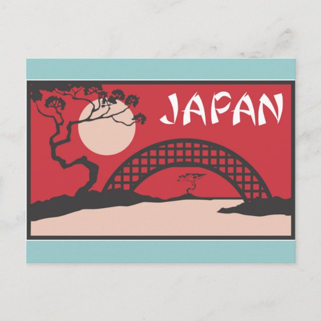Japan Postkarte (Vorderseite)