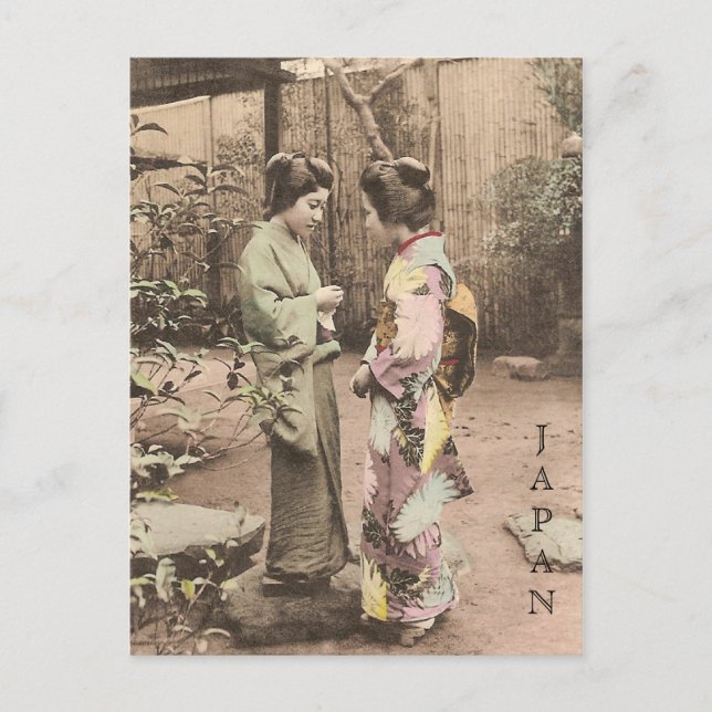 Japan Postkarte (Vorderseite)