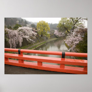 Japan, Präfektur Gifu, Takayama auch bekannt Poster
