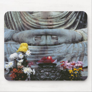 Japan, Präfektur Kanagawa, Kamakura. Floral Mousepad