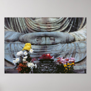 Japan, Präfektur Kanagawa, Kamakura. Floral Poster