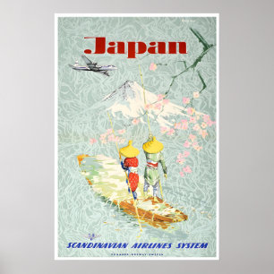 Japan Print Japanische Kunst Mt Fuji Malerei SAS Poster