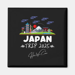 Japan Reise 2025 Hier kommen wir Matching Team Rei Magnet