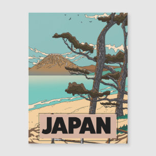 Japan - Reise Magnetkarte