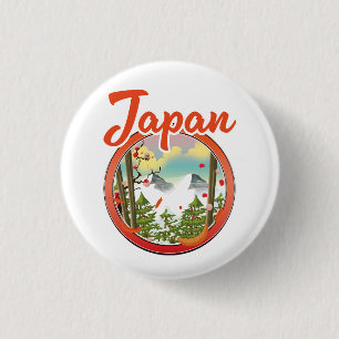 Japan Reiselogo Button