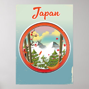 Japan Reiselogo Poster