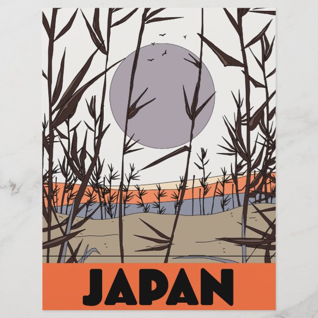 Japan Reiseplakat (Vorderseite)