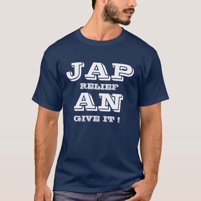 JAPAN RELIEF GIBT ES! T-Shirt (Vorderseite)