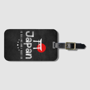 Japan ruft an und ich muss gehen gepäckanhänger