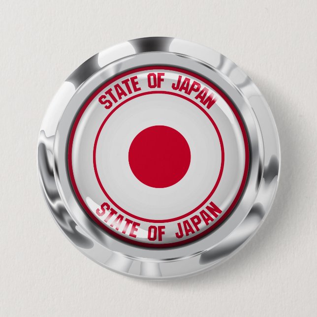 Japan-Runde Button (Vorderseite)