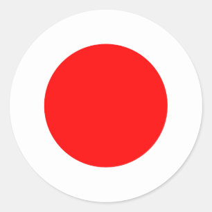 Japan Runder Aufkleber