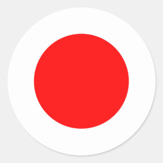 Japan Runder Aufkleber